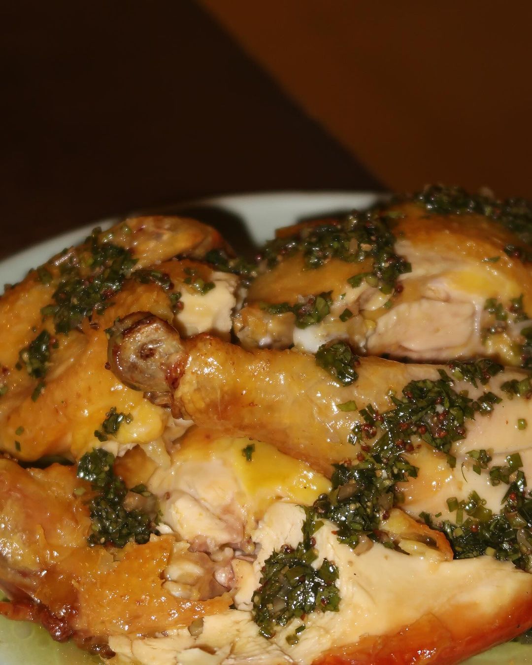 Free-range chicken with chimichurri (Photo: Instagram / @roostkl)