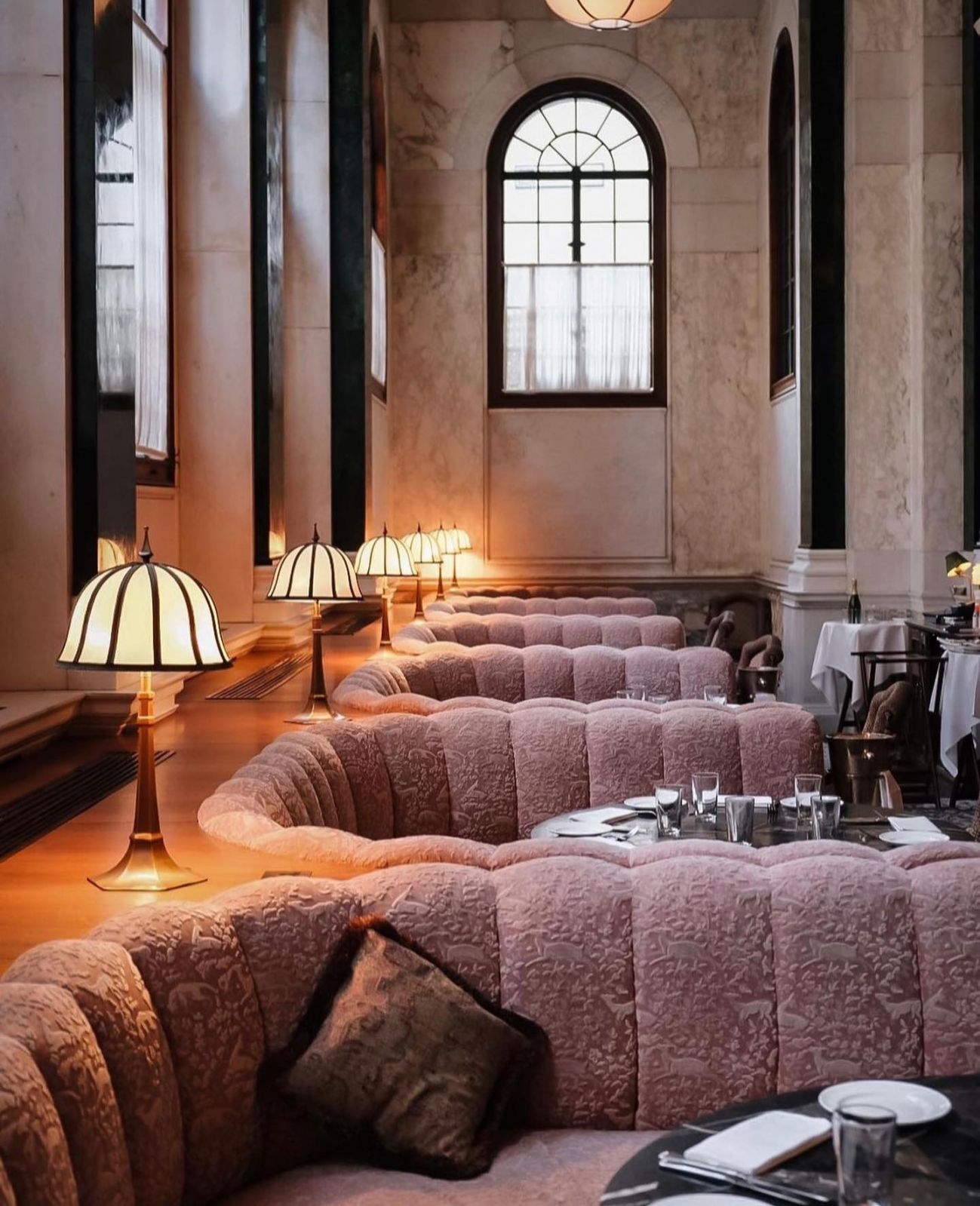 世上最美的設計酒店: The Ned,英國倫敦(Photo: IG@thenedlondon)