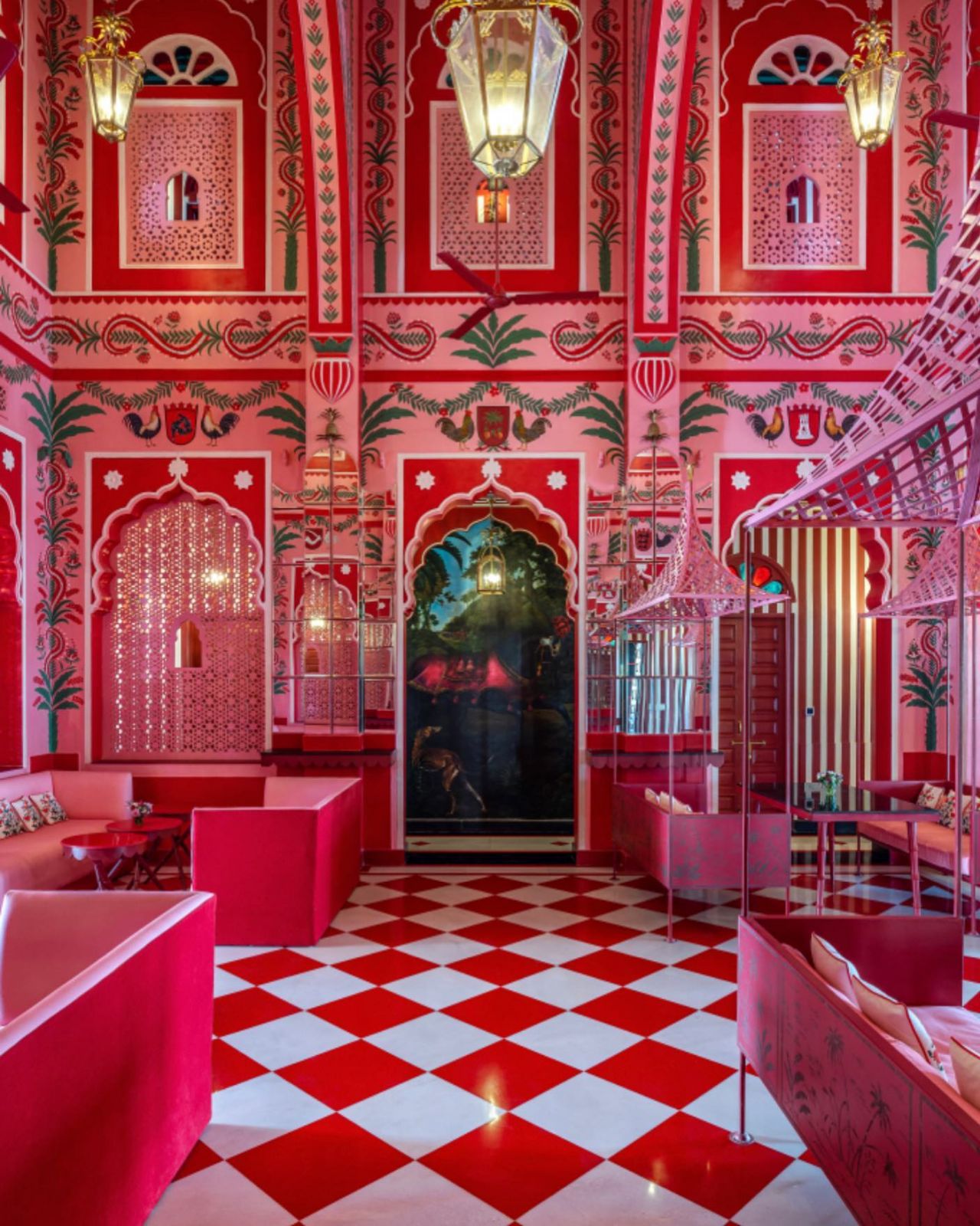 世上最美的設計酒店:Villa Palladio,印度Jaipui(Photo: IG@villa.palladio.jaipur)