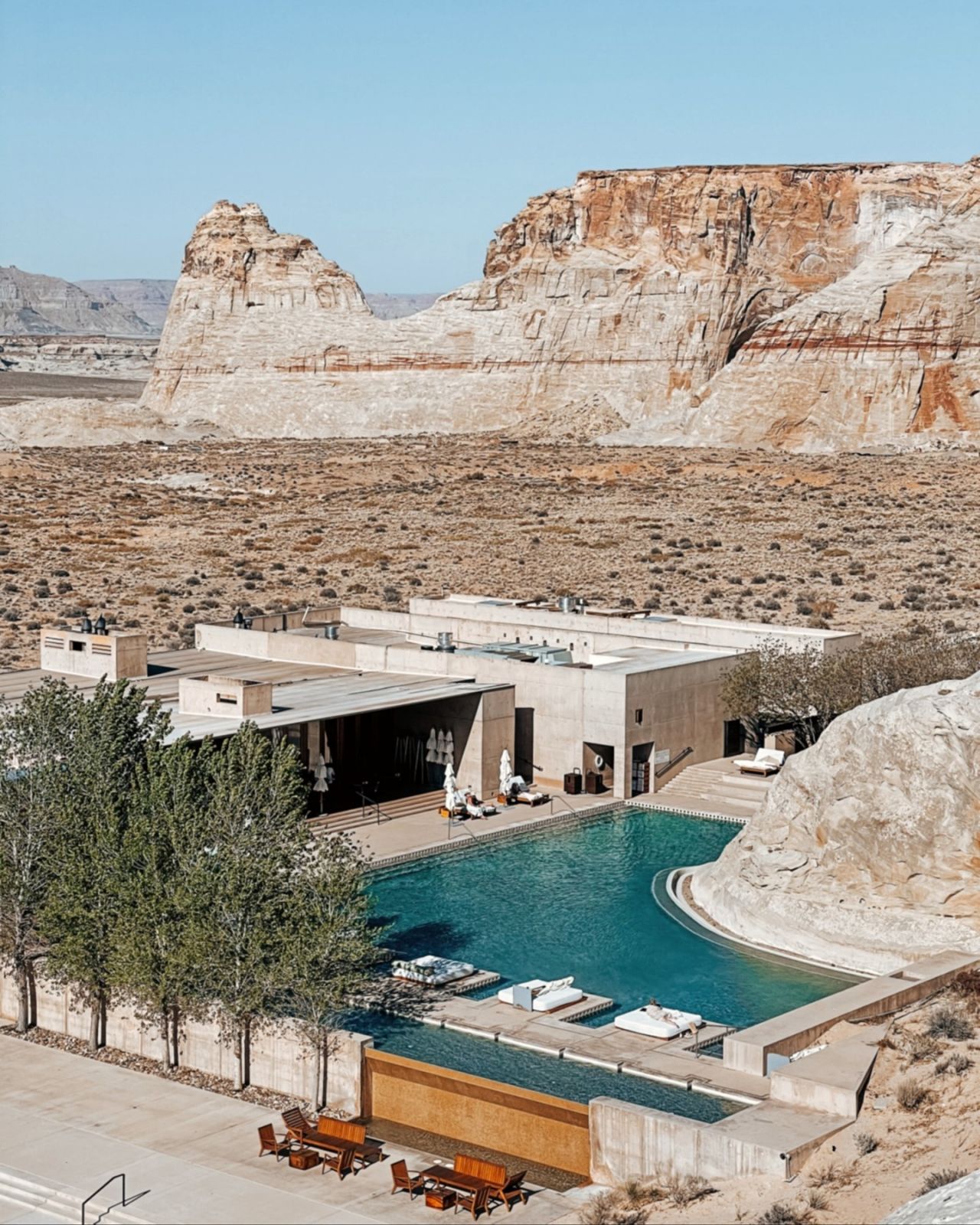 世上最美的設計酒店:Amangiri,美國猶他(Photo: IG@amangiri)