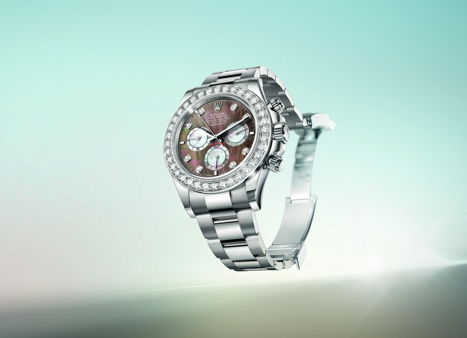 Oyster Perpetual Cosmograph Daytona with black mother-of-pearl dial