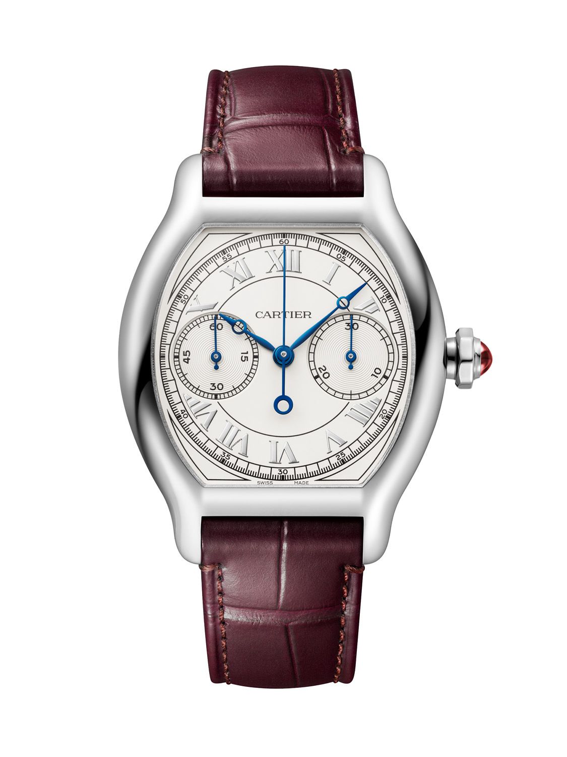 Tortue Monopoussoir Chronograph (Photo: courtesy of Cartier)