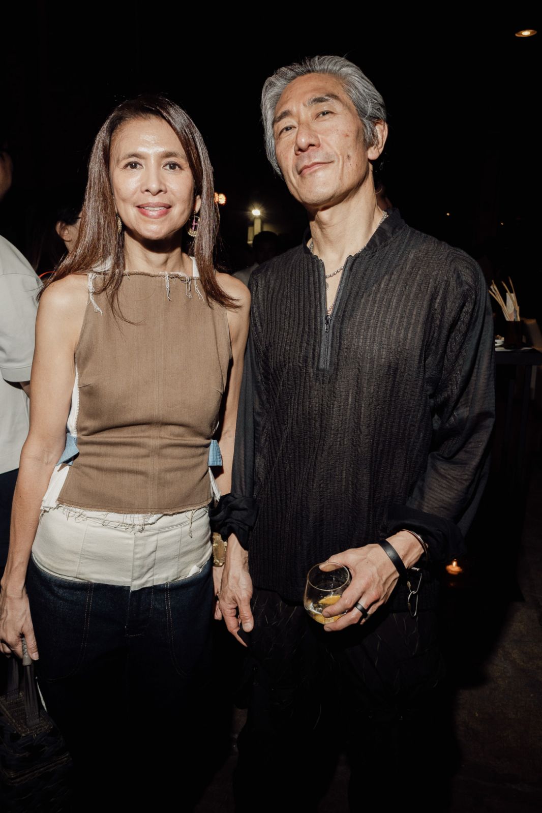 Guests in the warehouse party and private preview of ‘Markers: Silverlens @ 20’