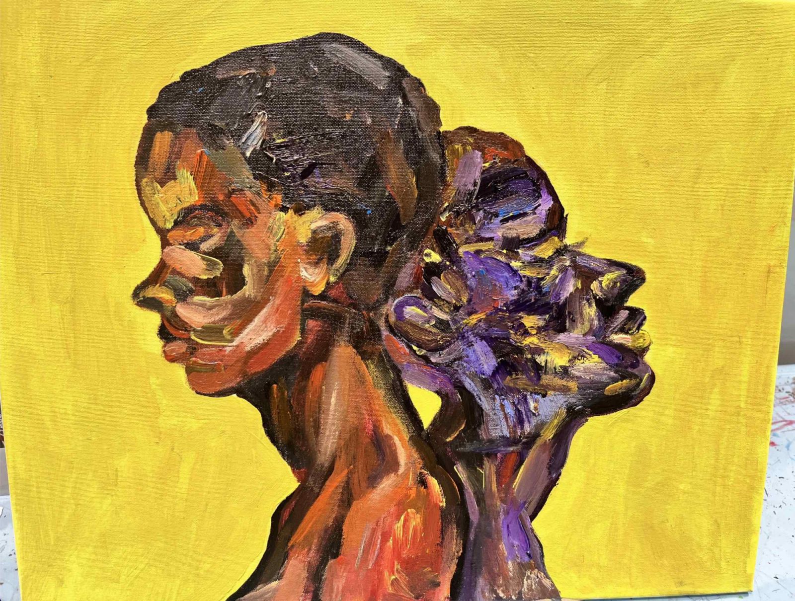 'The Light of Motherhood' by Xiong Guanyun, 10, China