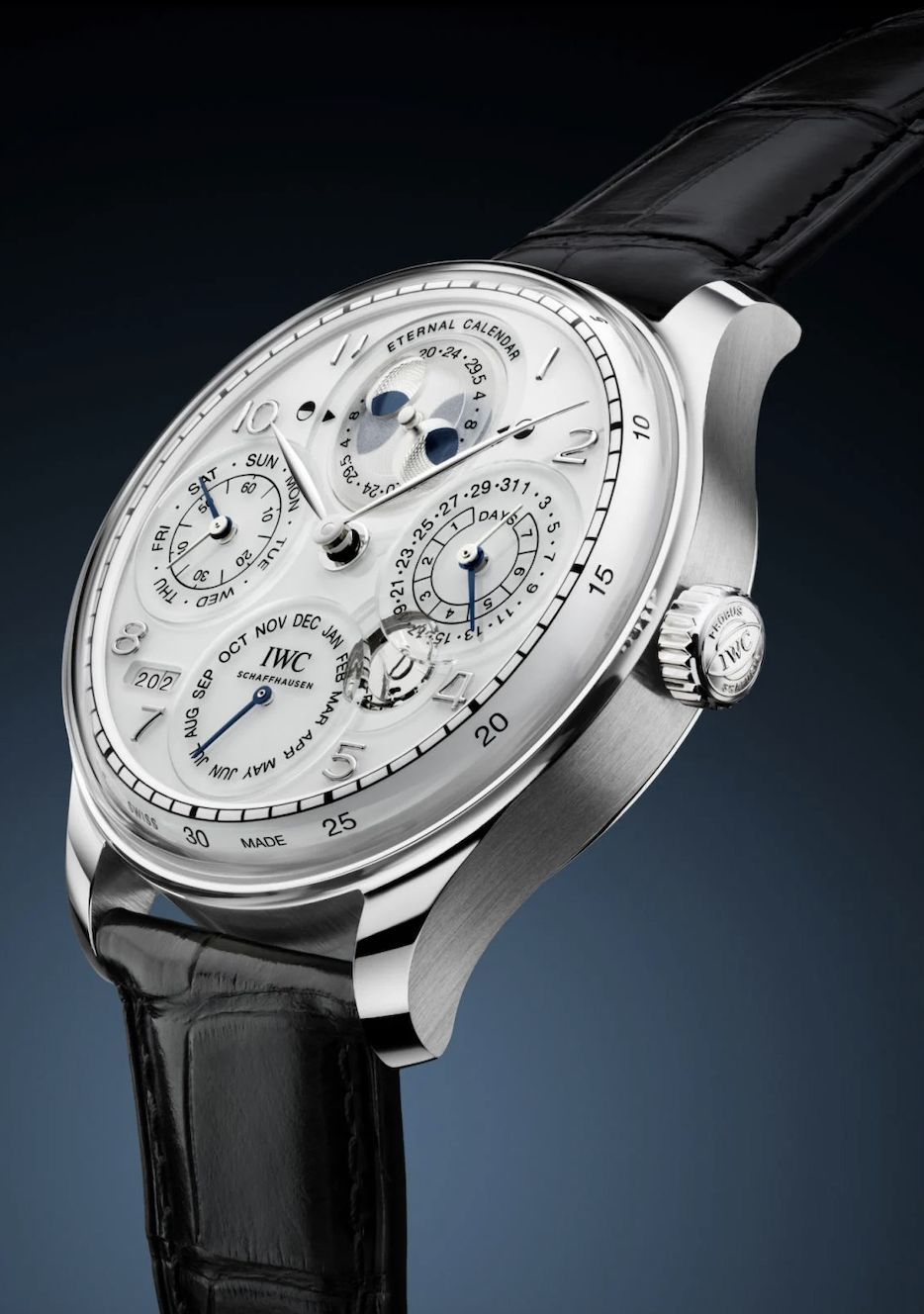  IWC葡萄牙系列永恆曆陀飛輪腕錶 (Photo: courtesy of IWC Schaffhausen)