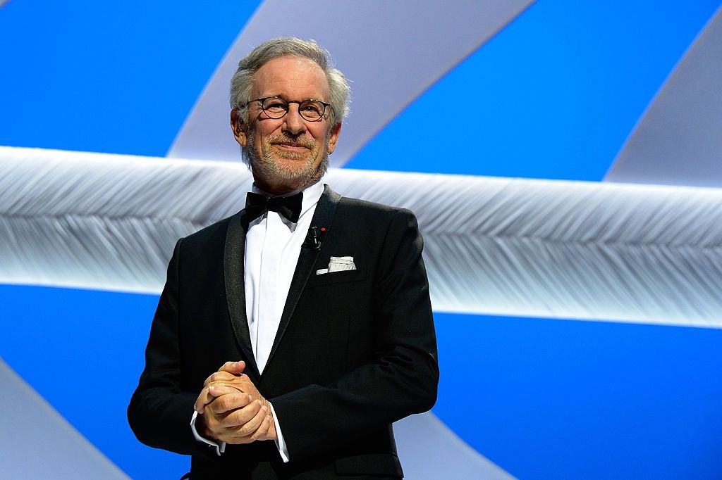 CANNES, FRANCE - MAY 15: Steven Spielberg appears on stage during the Opening Ceremony of the 66th Annual Cannes Film Festival at the Palais des Festivals on May 15, 2013 in Cannes, France. (Photo by Pascal Le Segretain/Getty Images)