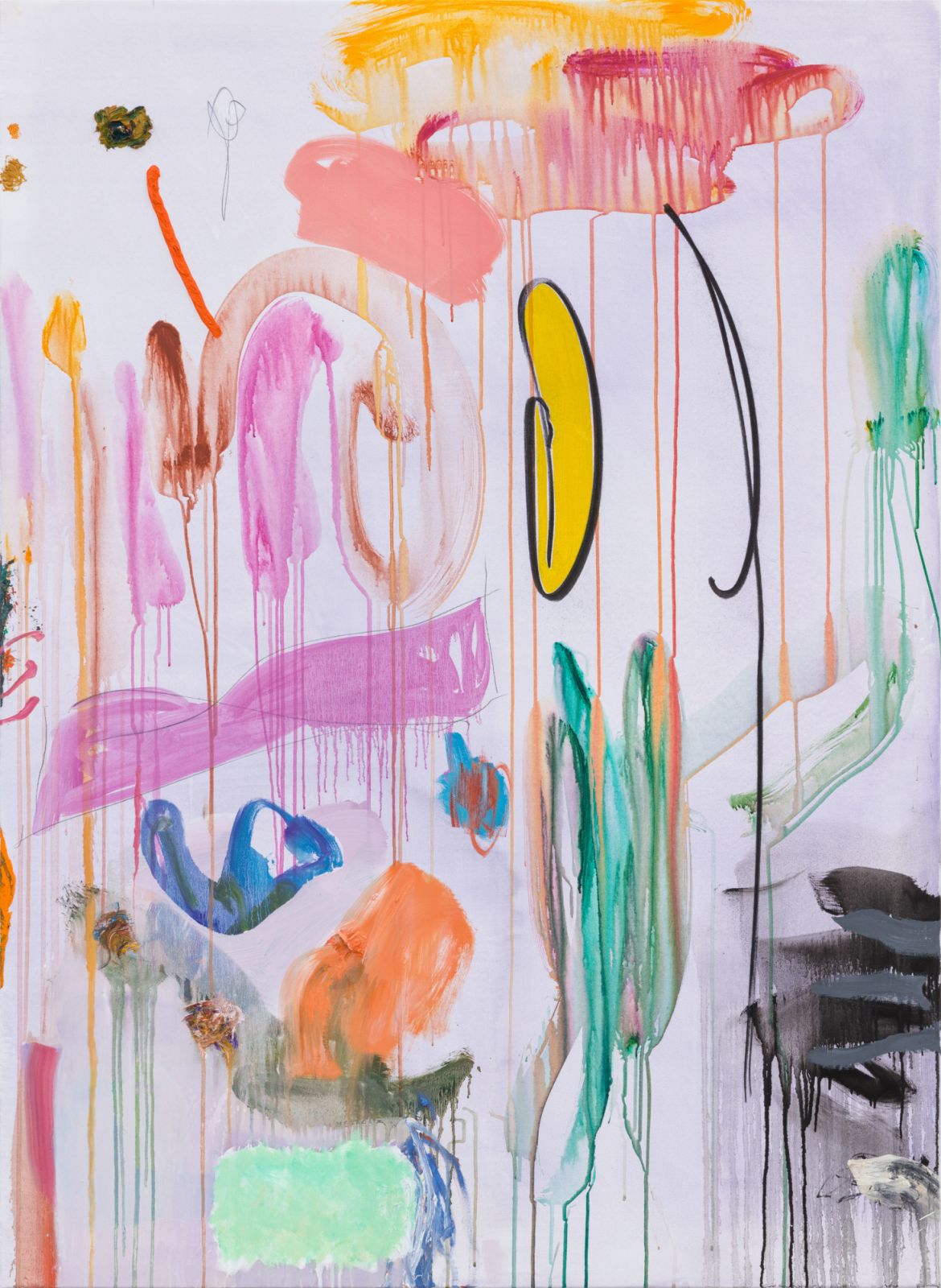 AndreasBreunig_untitled2021_150x100_Oil-and-Acrylic-on-canvas_JahnundJahn（Photo：Jahn und Jahn）