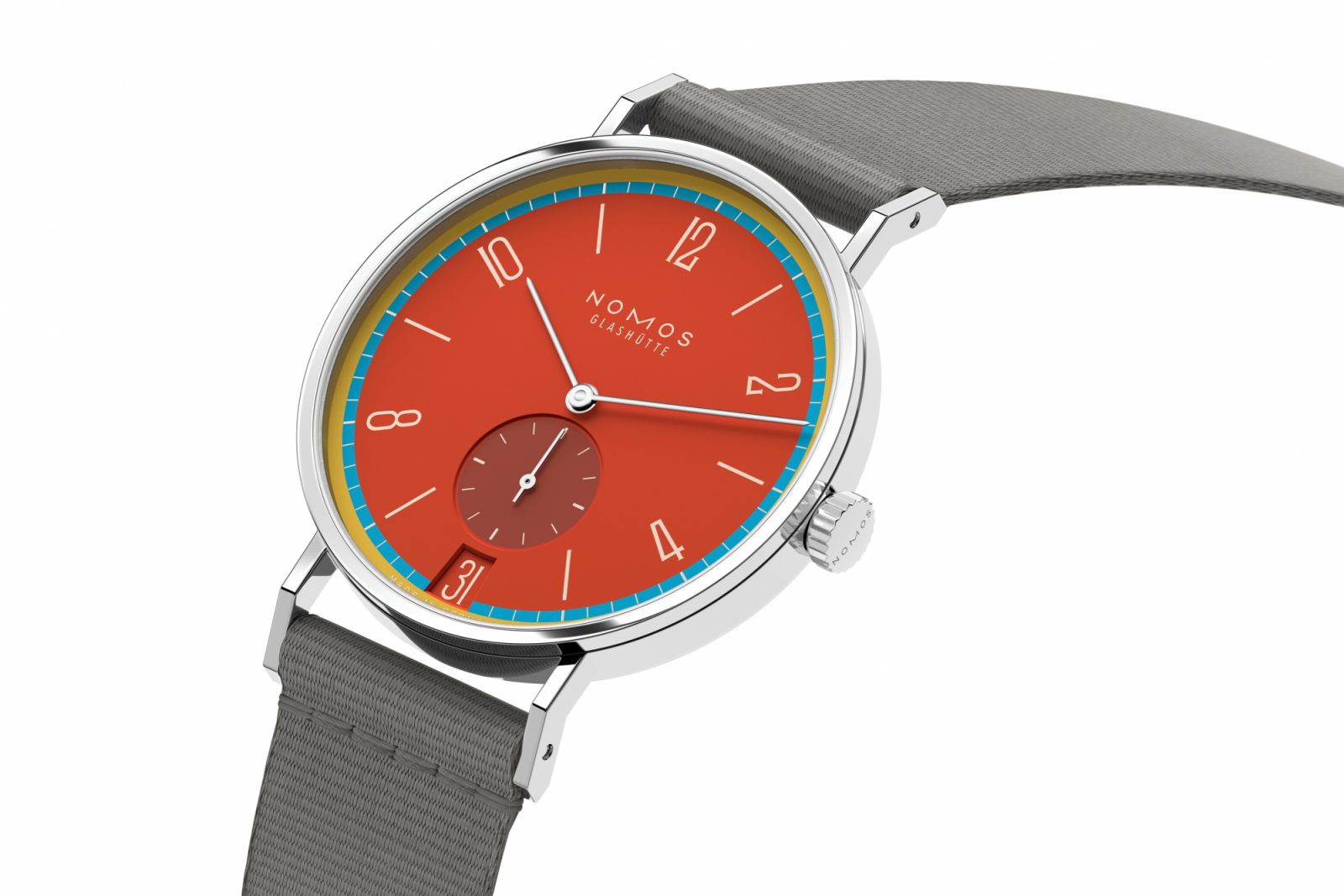 Nomos Glashutte Tangente 38 date