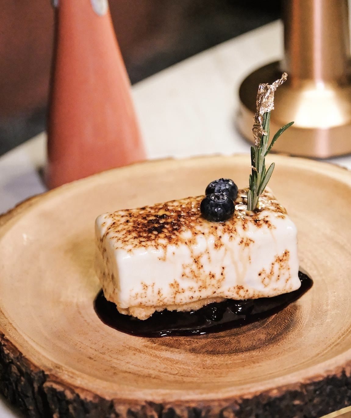 Creme brulee cheese cake