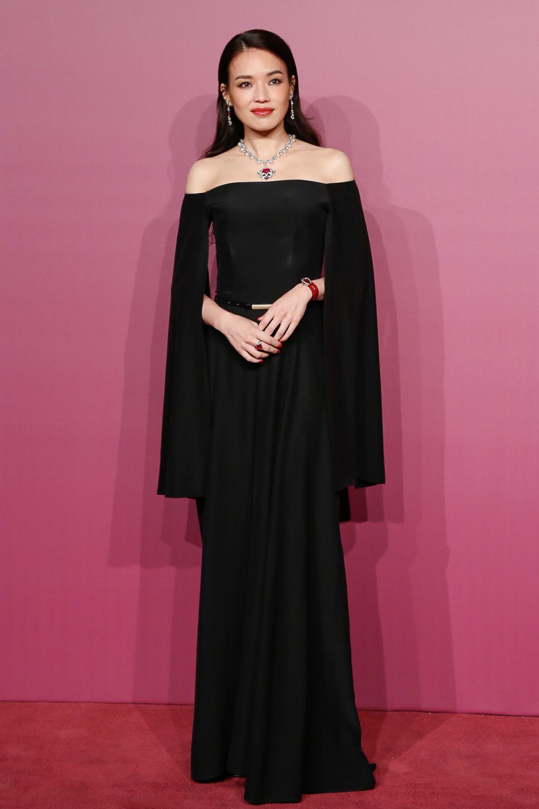 BEIJING, CHINA - NOVEMBER 16: Actress Shu Qi attends Bvlgari Festa high jewelry event at Bvlgari hotel on November 16, 2017 in Beijing, China. (Photo by Visual China Group via Getty Images/Visual China Group via Getty Images)