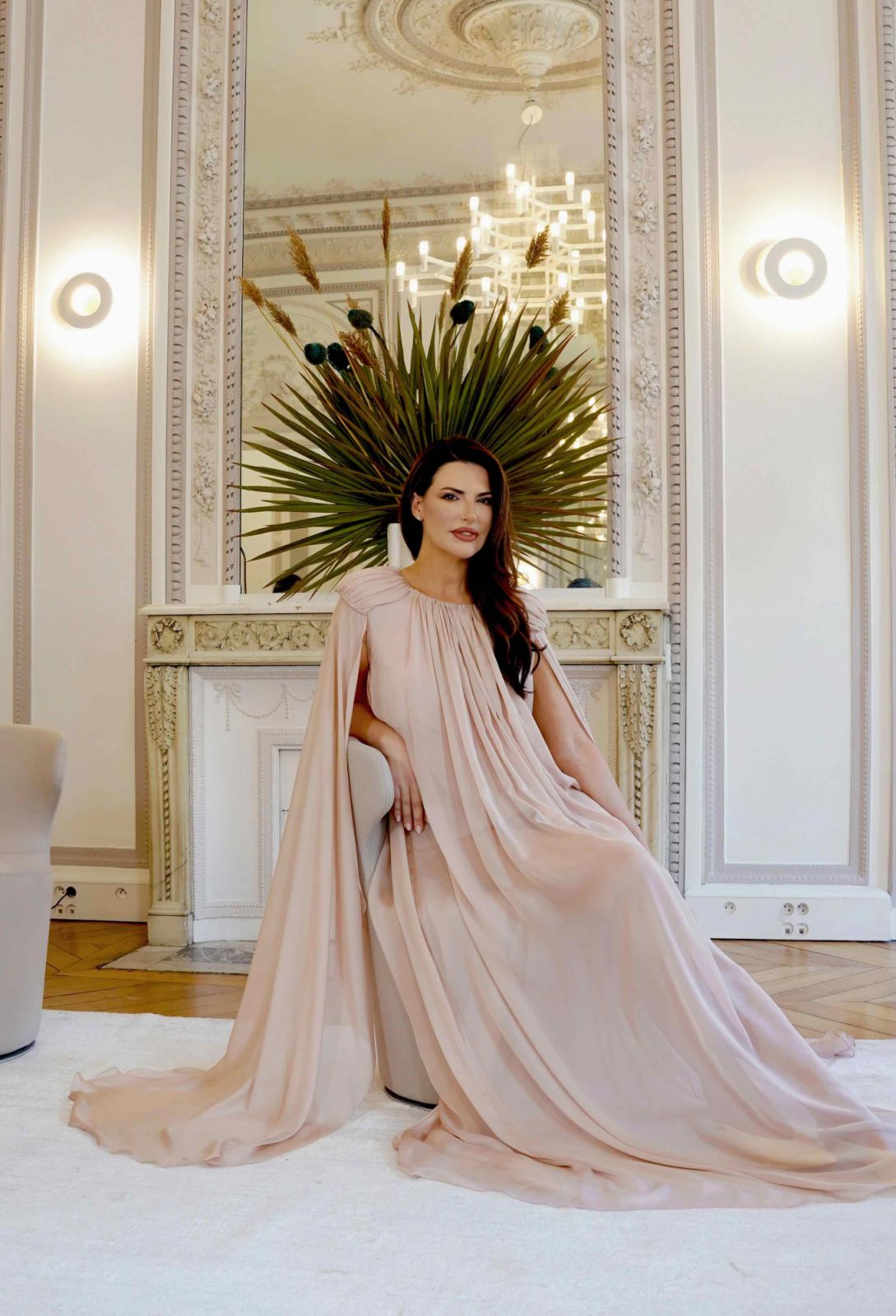 Steph Adams wears dress by Bequartii (Photo: Pierrot Muller)