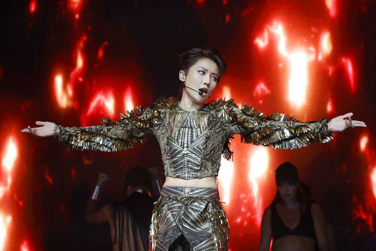 Xin Liu performs during the 88rising Futures showcase at the Mojave Tent during the 2024 Coachella Valley Music and Arts Festival at Empire Polo Club on April 14, 2024 in Indio, California. (Photo by Frazer Harrison/Getty Images for Coachella)