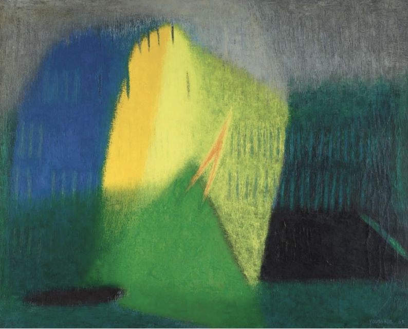 Yoo Youngkuk's “Work” (1965), (Photo: © Yoo Youngkuk Art Foundation)