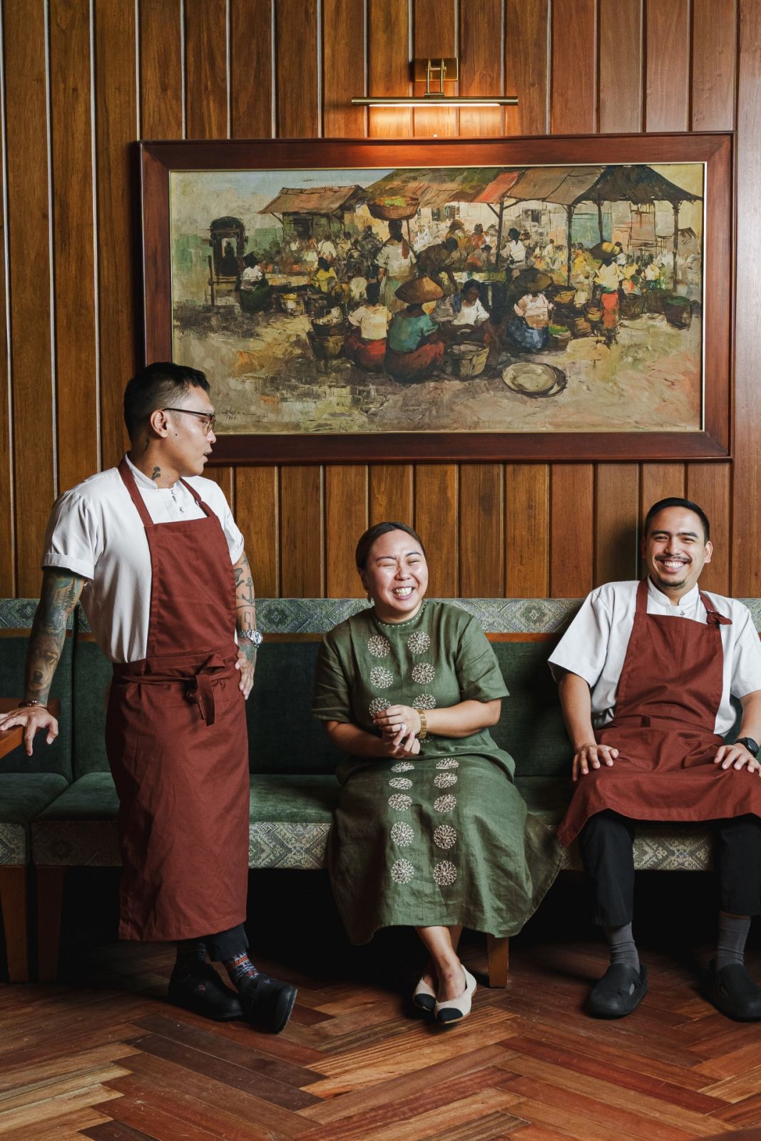 Thirdy Dolatre, Ganuelas and Kevin Navoa from Hapag & Ayà