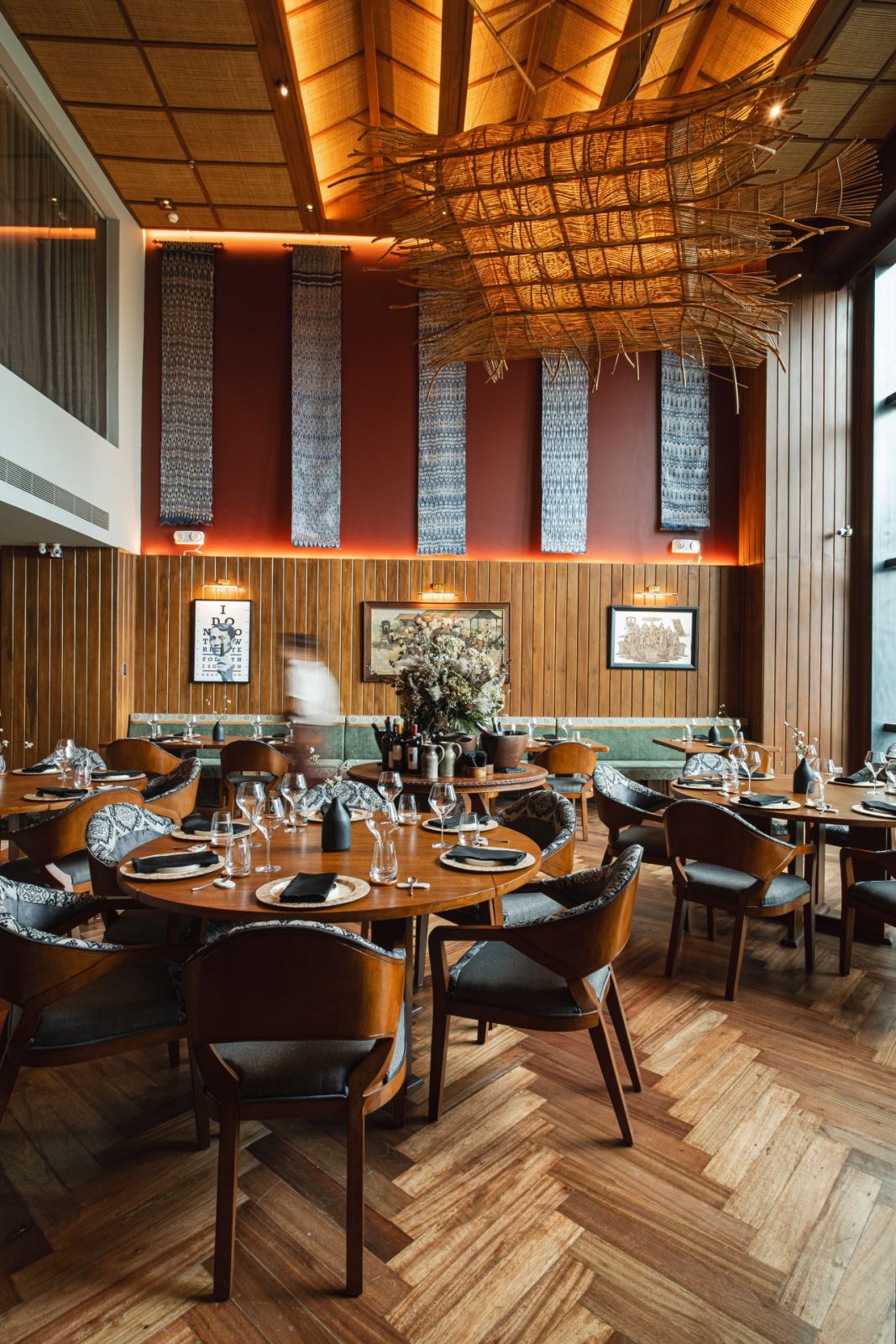 Inside Hapag at The Balmori Suites