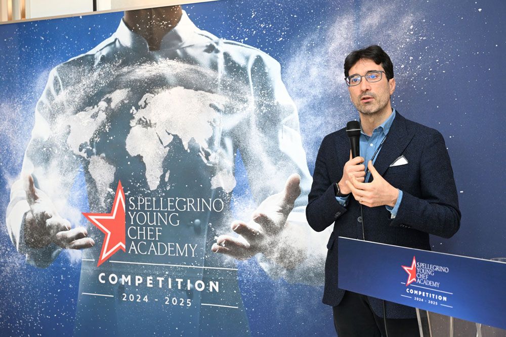 San Pellegrino international business unit director Stefano Bolognese