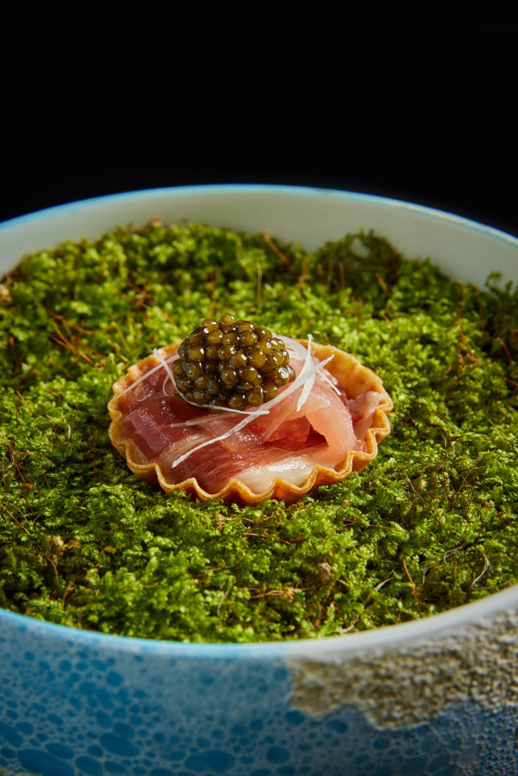 An expertly executed dish from Gaggan at Louis Vuitton