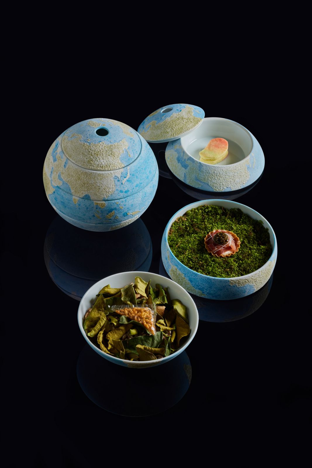 Meals at Gaggan at Louis Vuitton utilise the expertise of chef Anand and inspiration drawn from motifs of the Maison