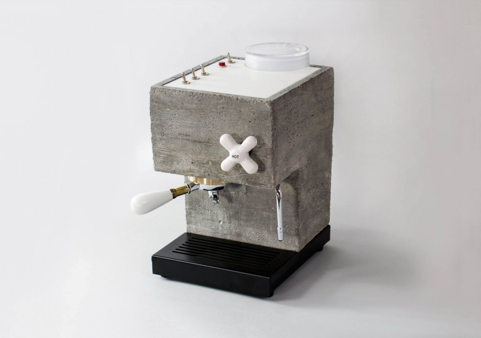 เครื่องทำกาแฟ Concrete AnZa Espresso Machine (ภาพ: AnZa Espresso Machine)