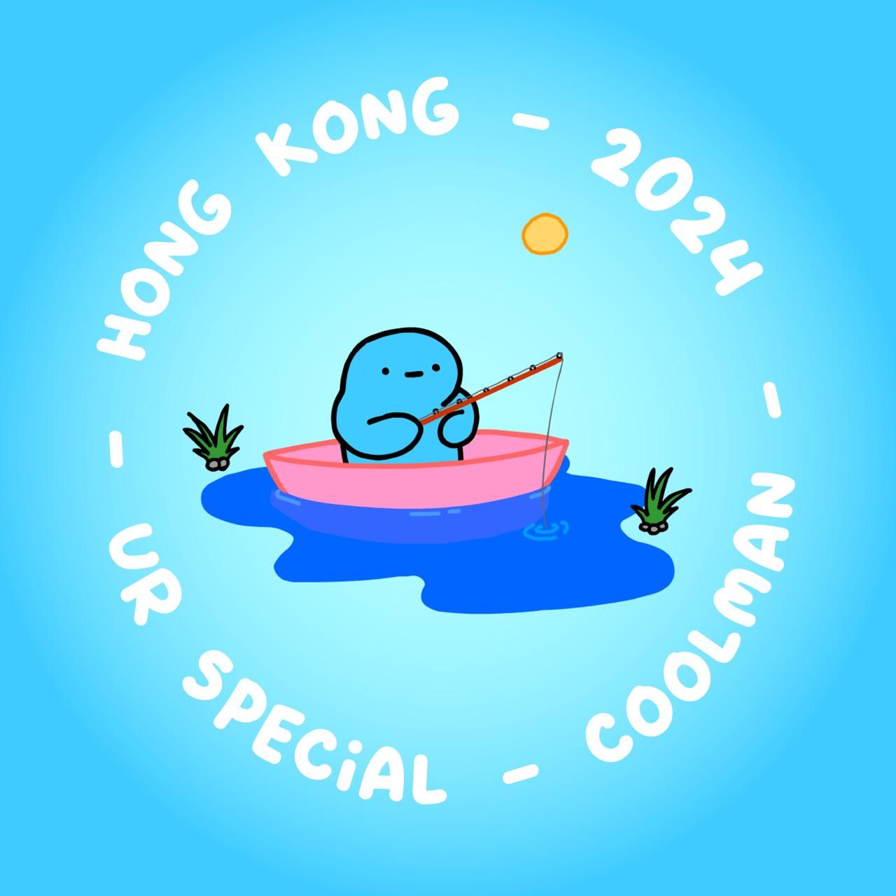 Another beloved Coolman character, Blue Dude (Photo: Curator Group/Coolman)