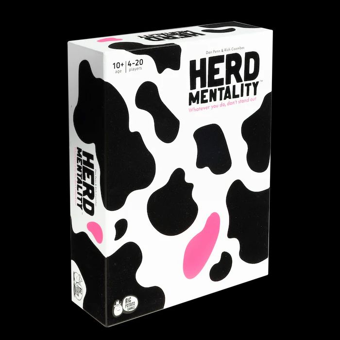 In Herd Mentality, if your answer is the odd one out, you’ll be saddled with the Pink Cow (Photo: Big Potato Games)