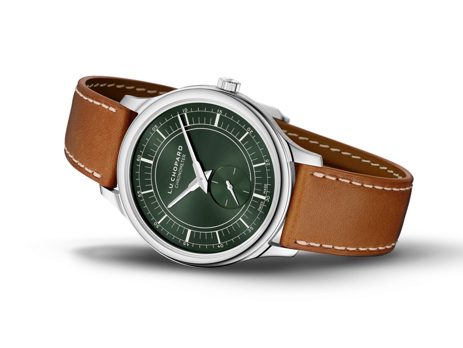 Chopard在今年創造L.U.C XPS Forest Green森林綠面腕錶。(Photo: Chopard)