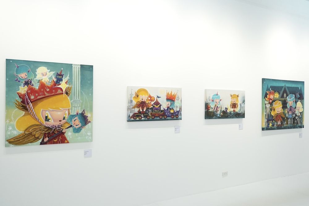 Kratai Dudu, Art works for Mythical Dream Trio Exhibition
