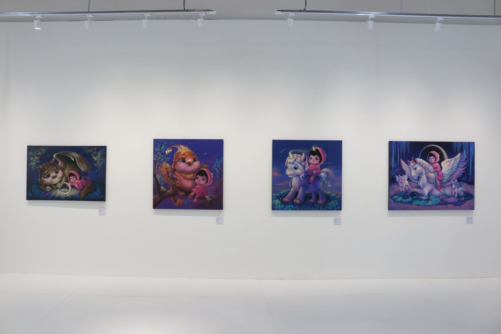 Bluepalete, Art works for Mythical Dream Trio Exhibition