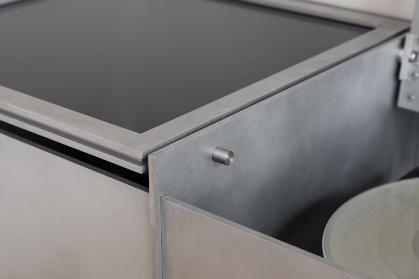Constructed from brushed aluminium and acrylic (Photo: Courtesy of 1stDibs)