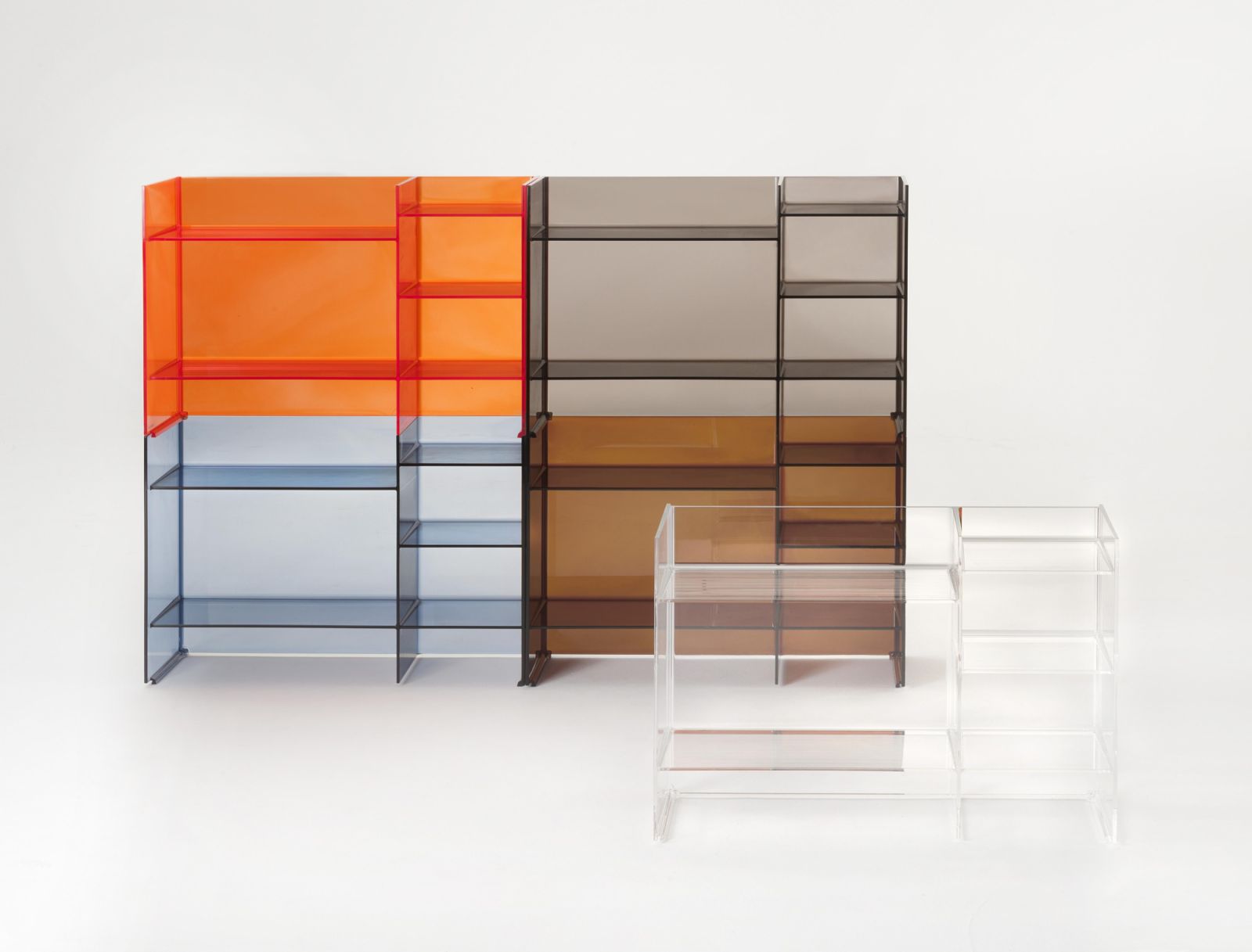The stackable Sound-Rack storage unit (Photo: Courtesy of Kartell)