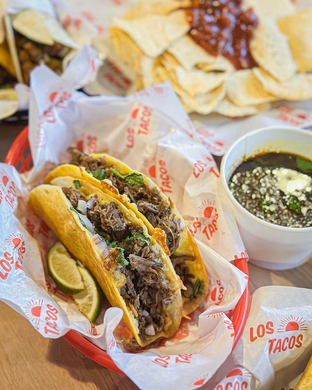 Birria tacos at Los Tacos (Photo: Instagram / @lostacosmy)