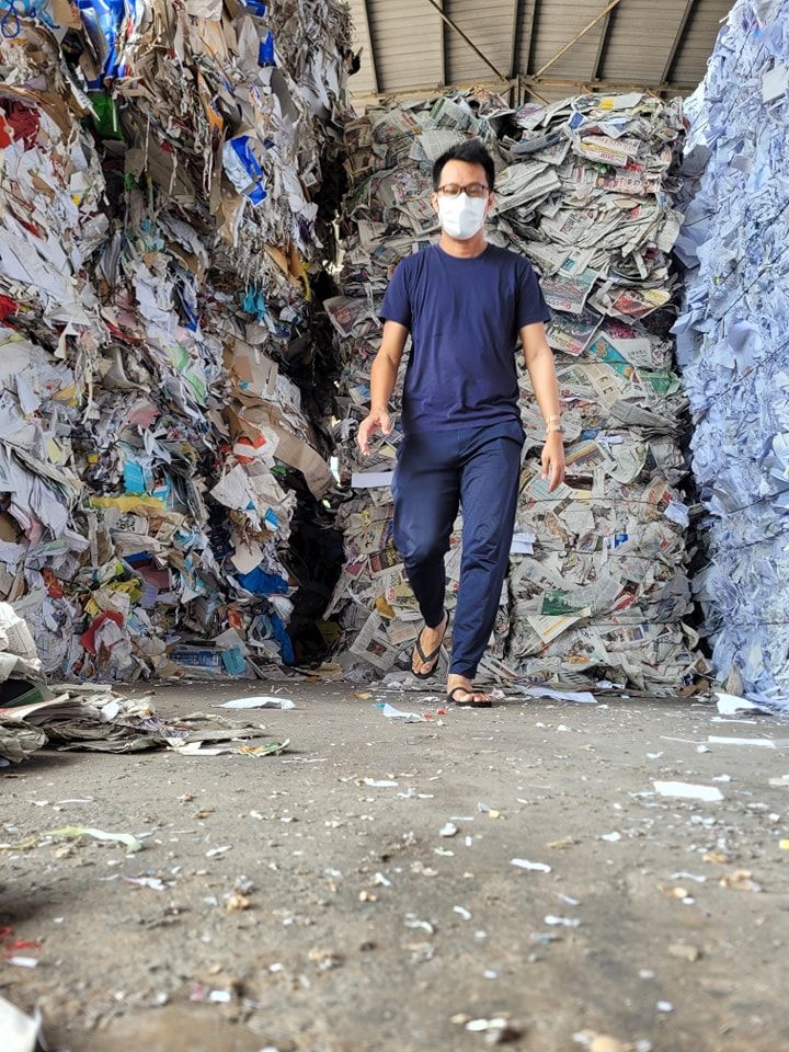 Vincent, founder of UrbanR Recycle+ (Photo: Facebook/UrbanR Recycle+)