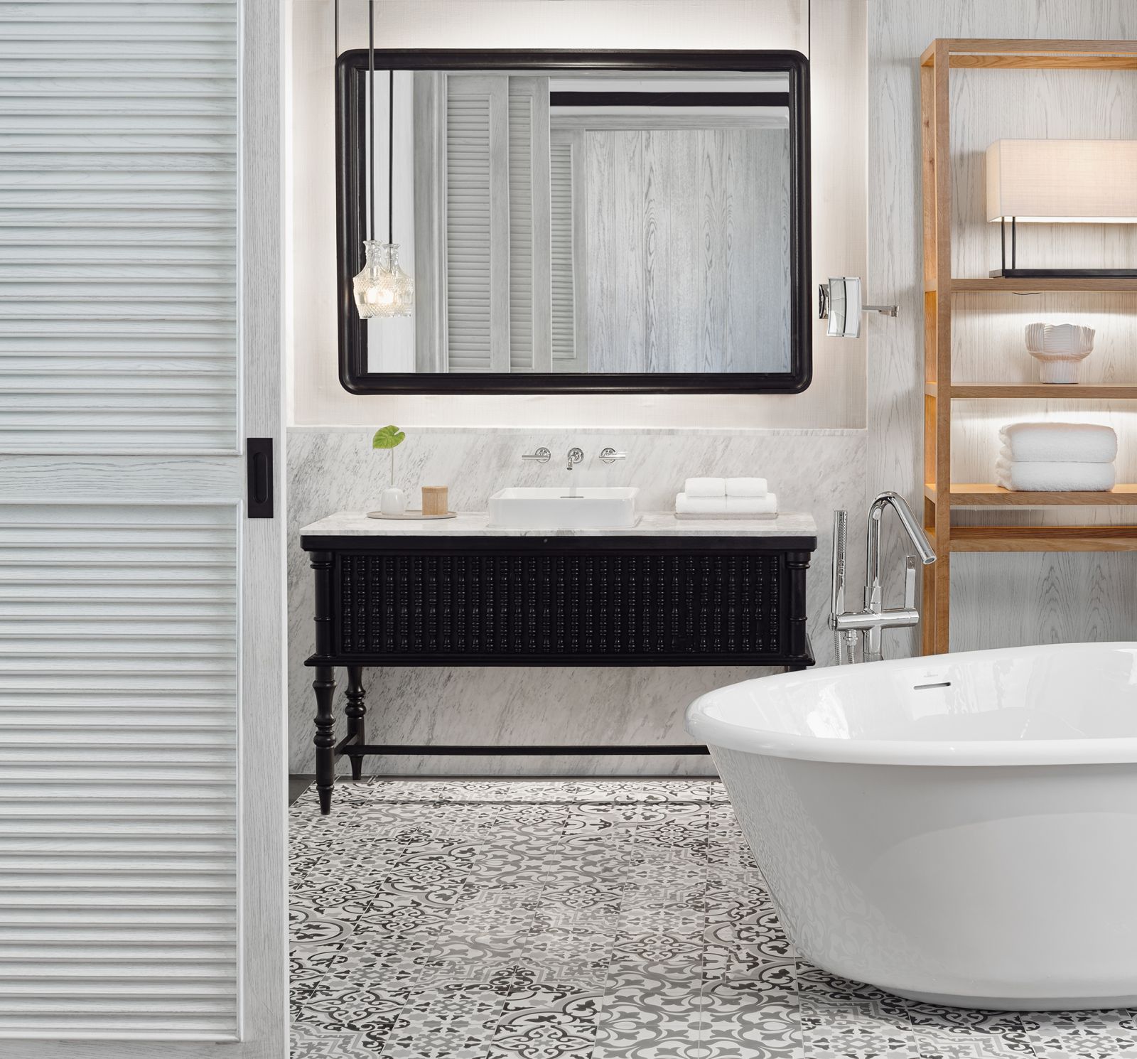 Another resort bathroom design at Kimpton Kitalay on Koh Samui, Thailand, crafted by P49 Deesign