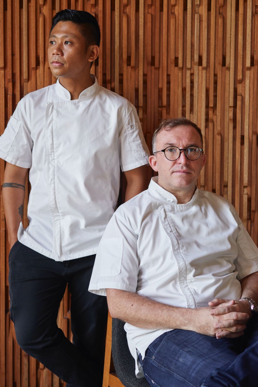 Chefs Carlos Villaflor and Chele Gonzalez