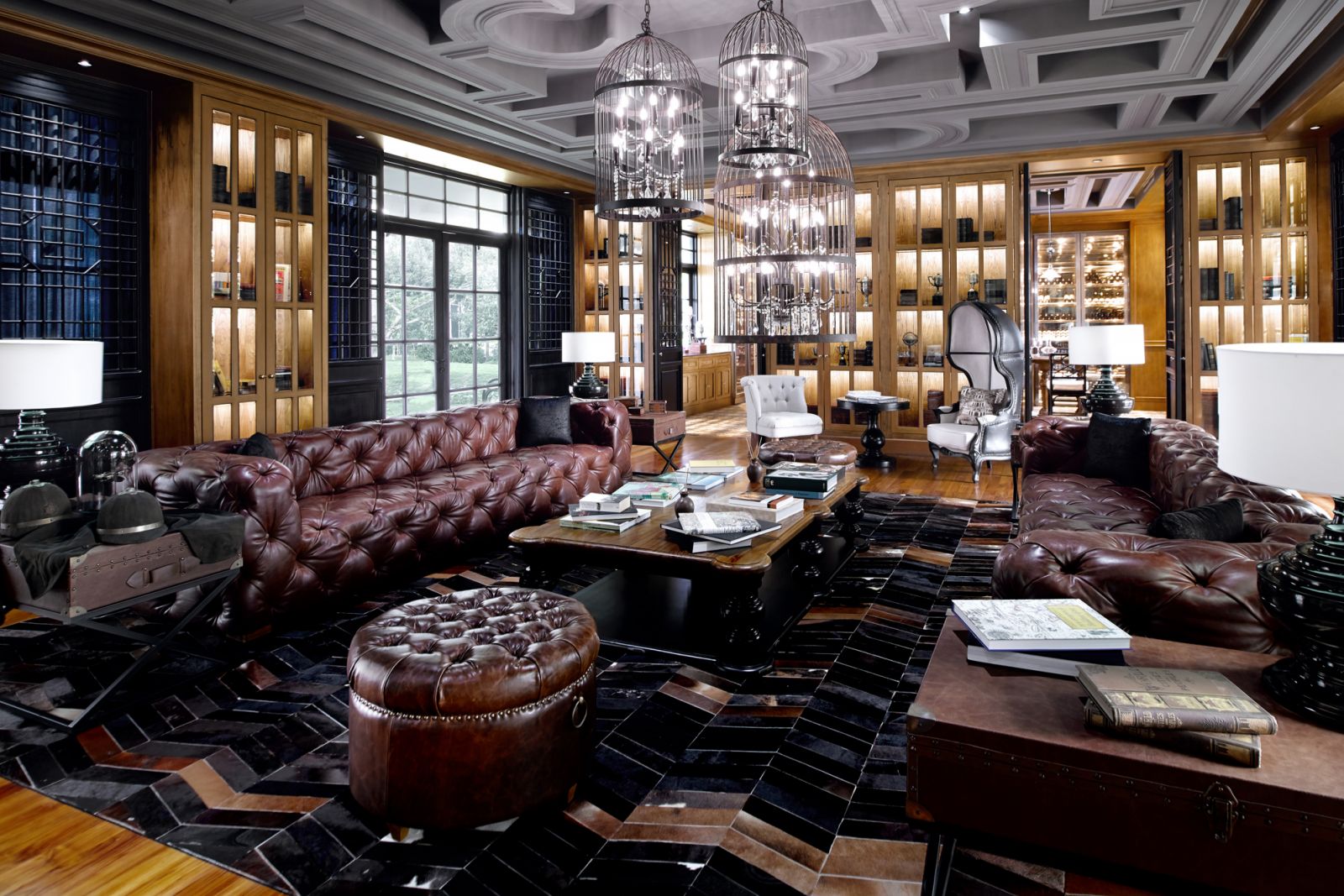 The Salon and the Library at The Sanchaya houses an impressive wine cellar (Photo: The Sanchaya)