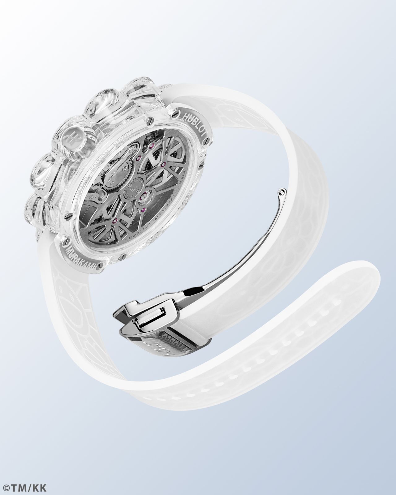 นาฬิกา HUBLOT MP-15 Takashi Murakami Tourbillon Sapphire ตัวเรือนคริสตัลแซฟไฟร์
