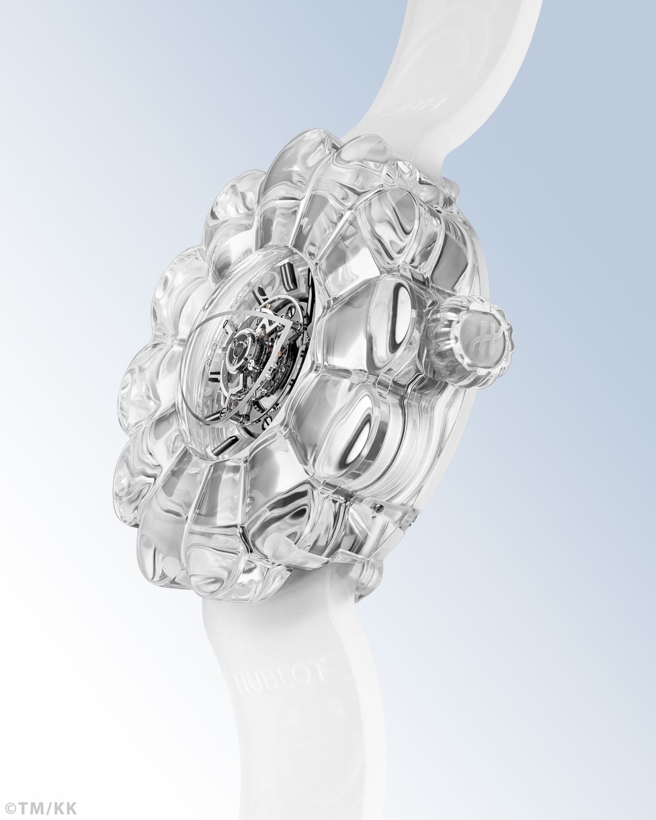 นาฬิกา HUBLOT MP-15 Takashi Murakami Tourbillon Sapphire ตัวเรือนคริสตัลแซฟไฟร์