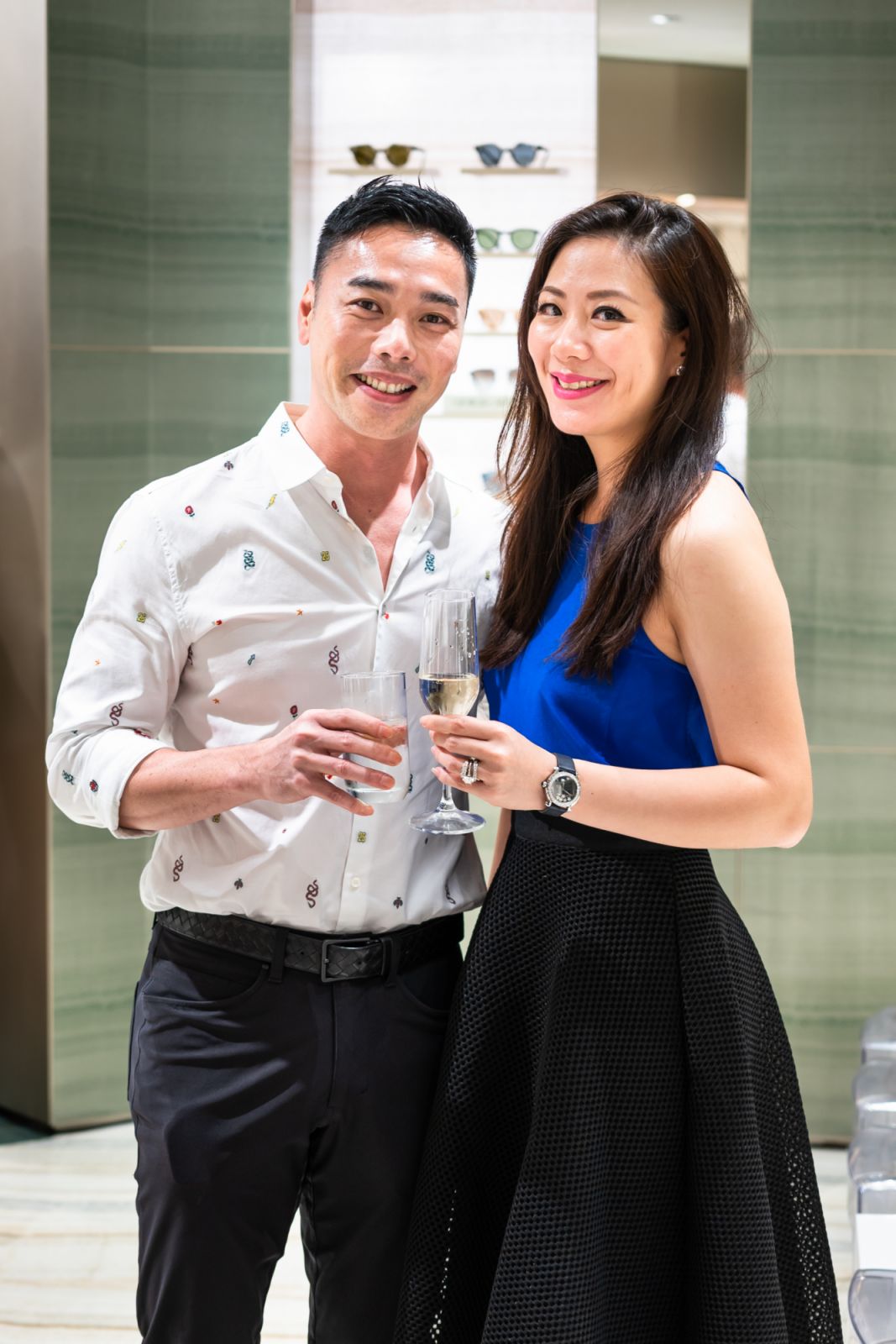 Adrian Ong and Stephanie Lee