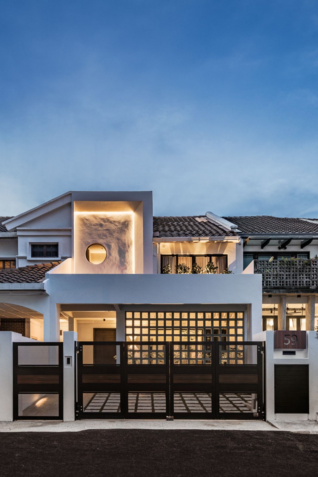 The façade of the eco-friendly home (Photo: The Space Storyteller)