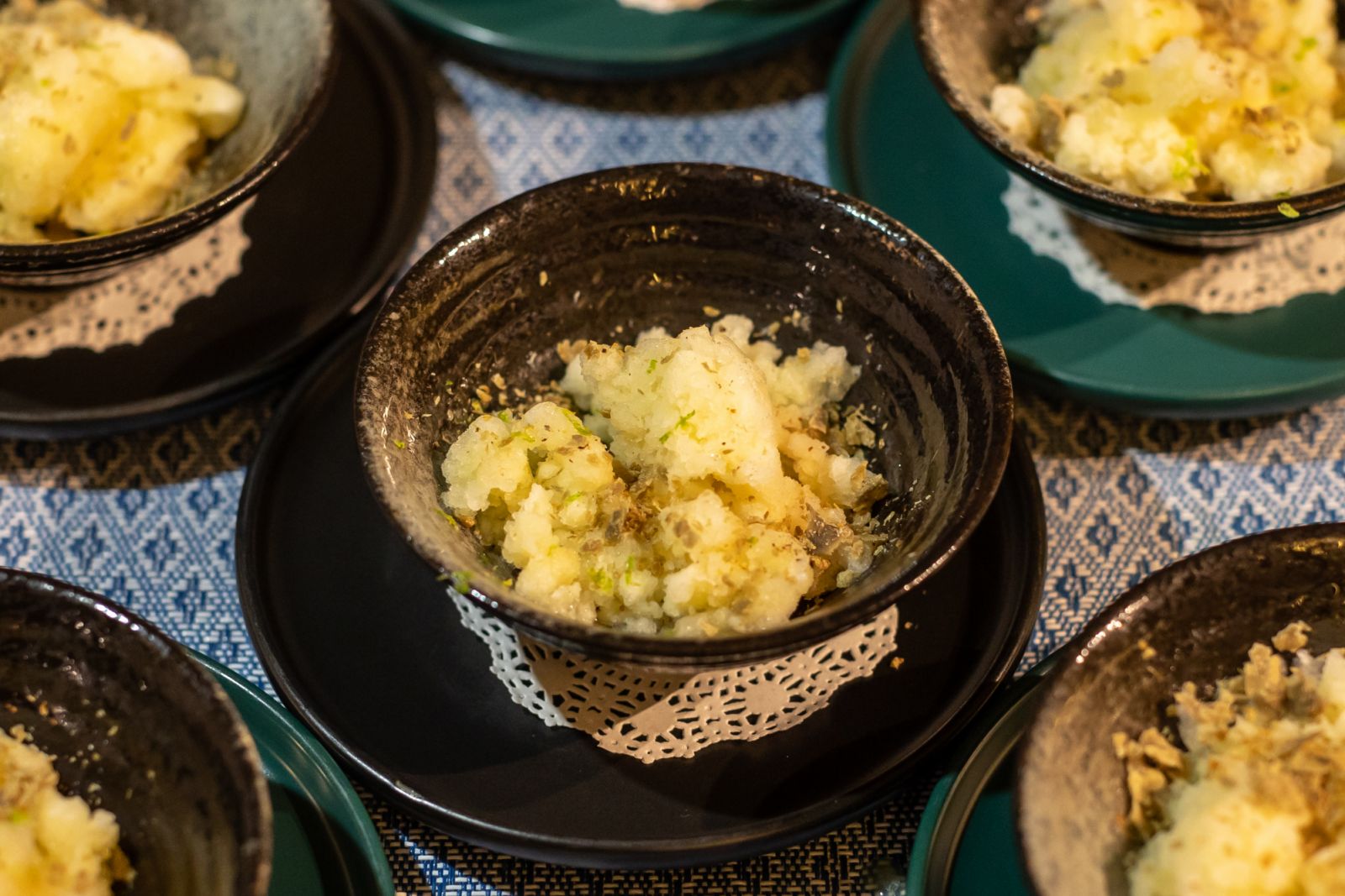 Granita nanas dengan flos mikoprotein (Foto: Ultimeat and Nimbus Restaurant)