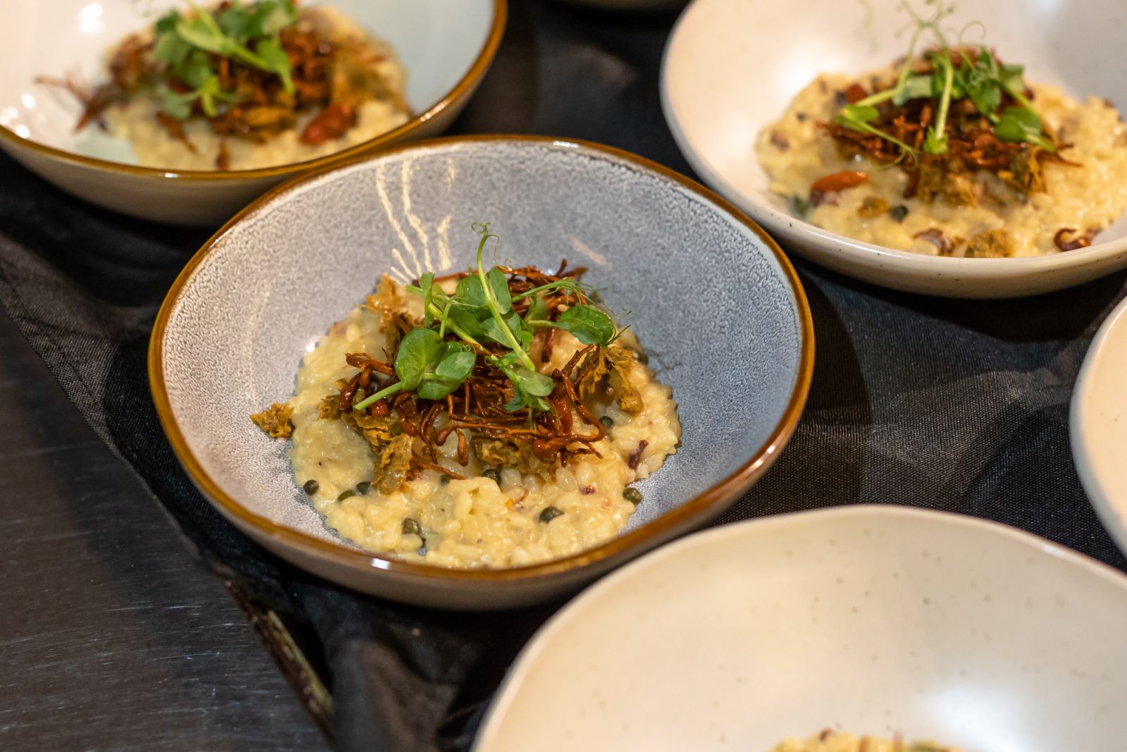 Risotto bersama mikoprotein salai (Foto: Ultimeat and Nimbus Restaurant)