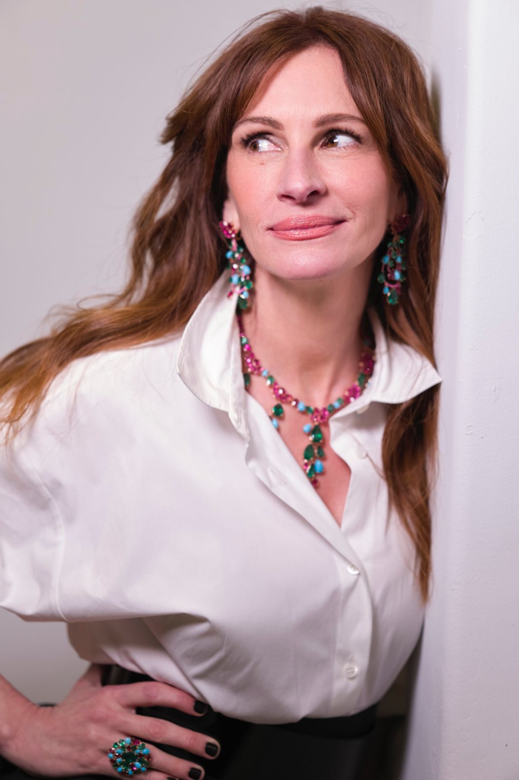 蕭邦與茱莉亞羅勃茲推出的Chopard X Julia Roberts 聯名珠寶。(Photo: Chopard)