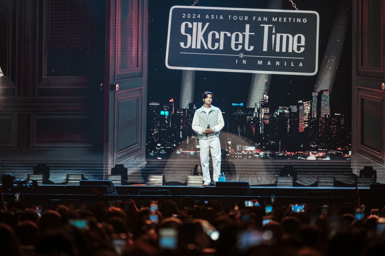 Park Hyung Sik at his “Sikcret Time in Manila” fan meet, held February 17, 2024 at the Smart Araneta Coliseum (Photo: Courtesy of PublicityAsia)