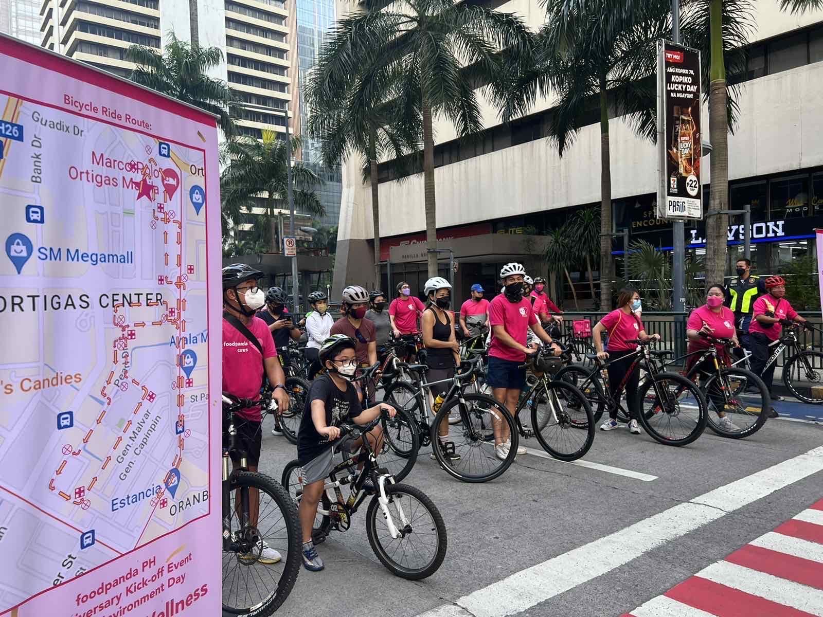 foodpanda's 8th Anniversary Bike Day