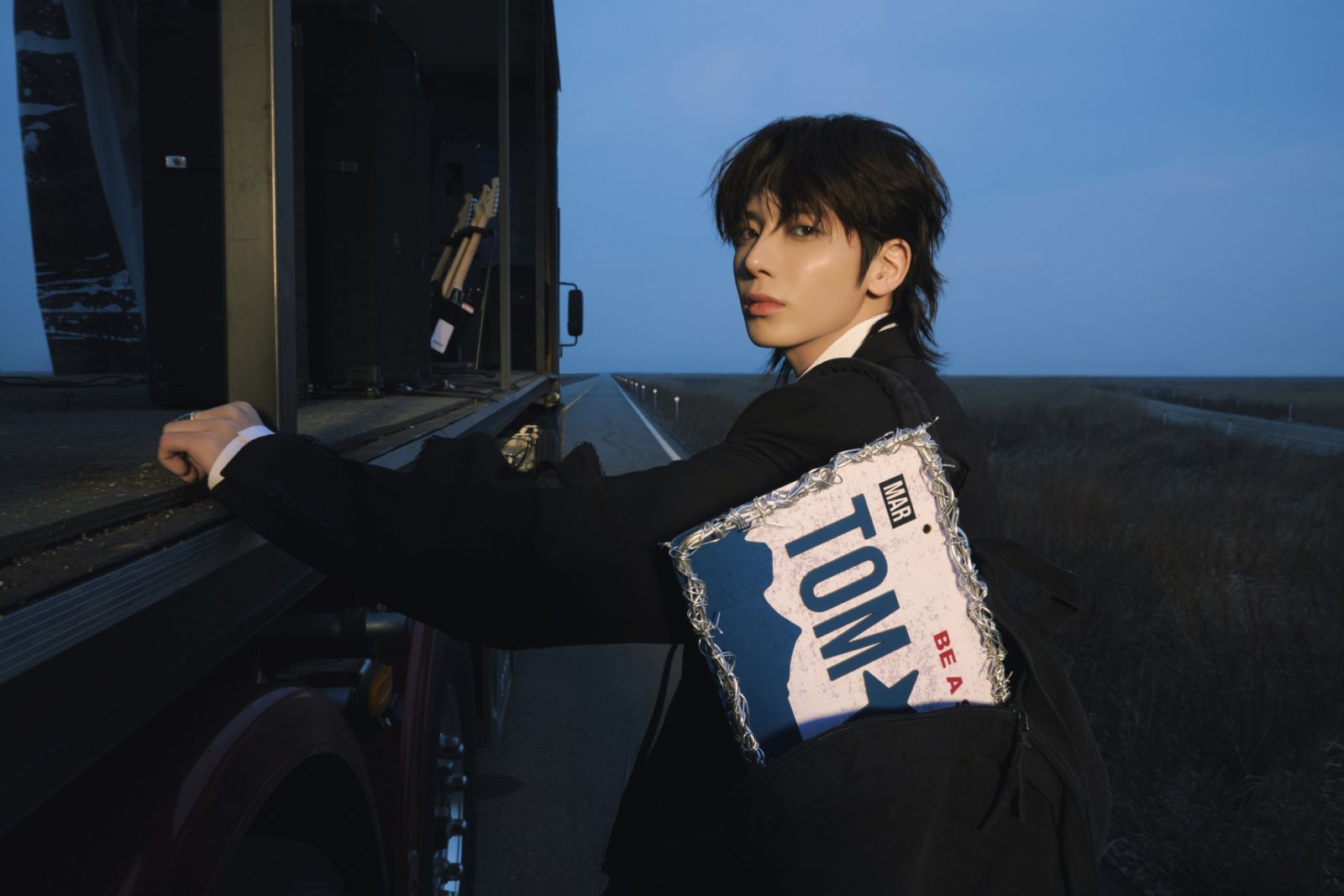 Tomorrow X Together成員Taehyun將與山下智久合作《Perfect Storm》作為劇中的插入曲。(Photo: X @bluemoment_cx)