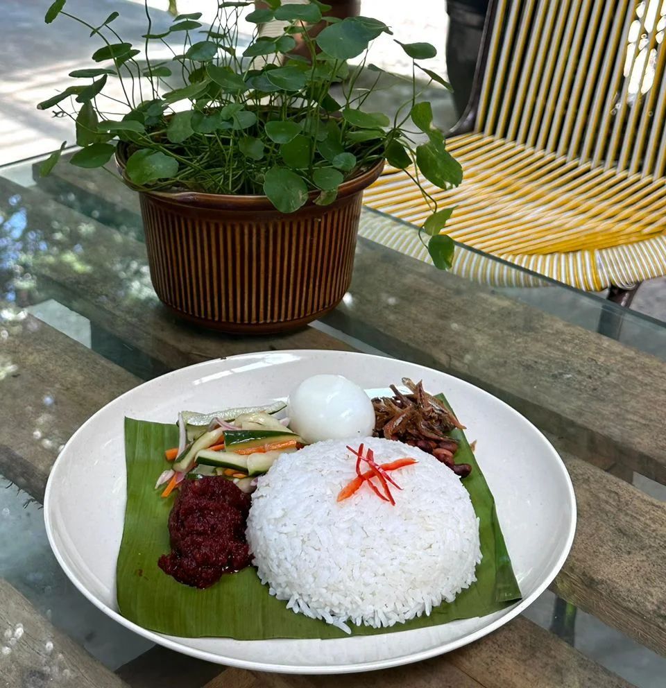 Dilam’s homemade nasi lemak (Photo: Instagram / @dilam.cocktails)