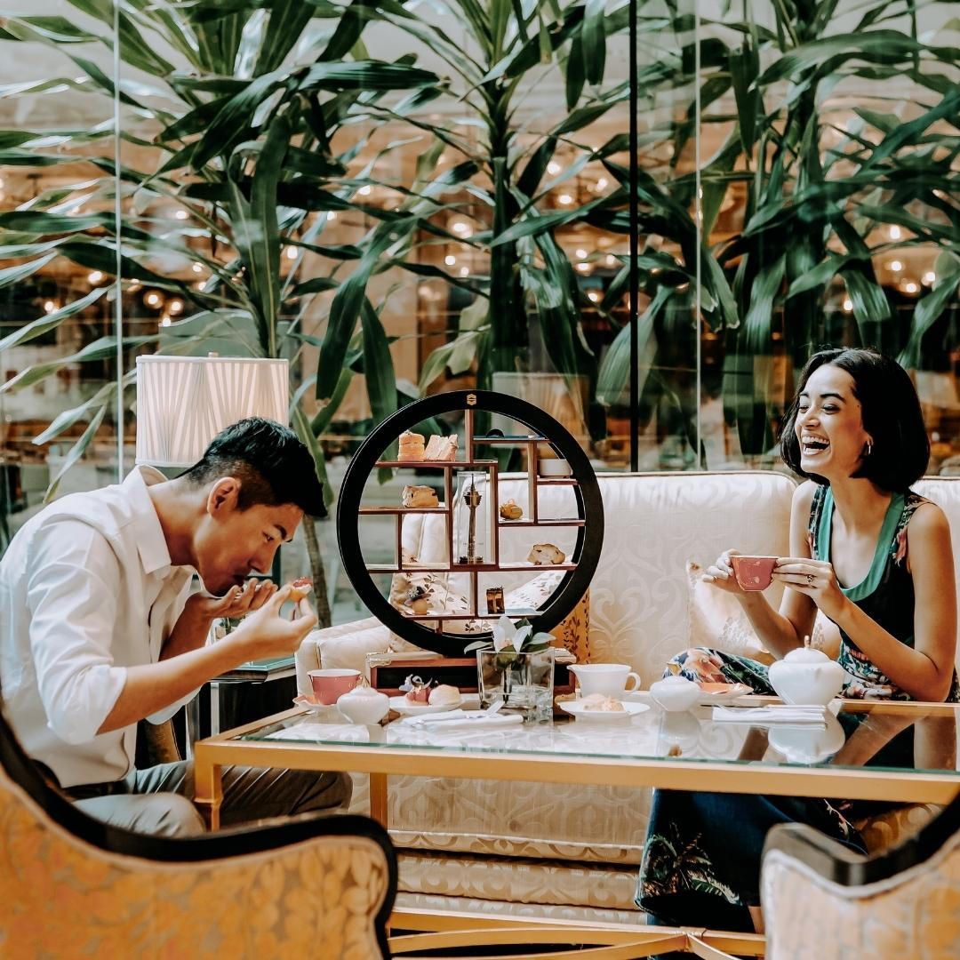High tea at the Lobby Lounge, Shangri-La Hotel Kuala Lumpur