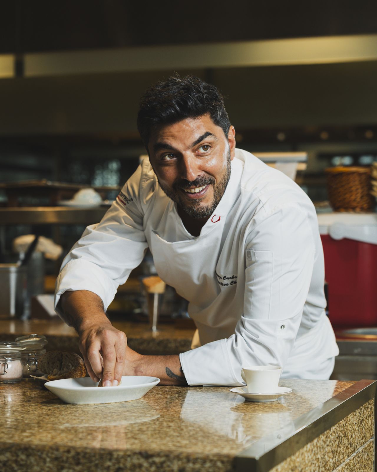 Executive chef Vincenzo Carbone