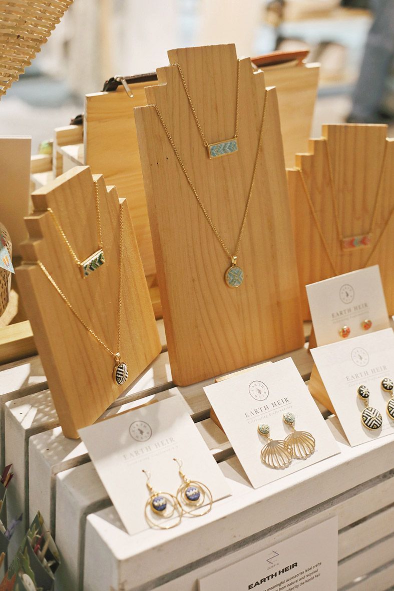 Zerrin’s pop‐ups comprise a mix of vendors, including jewellery brands.