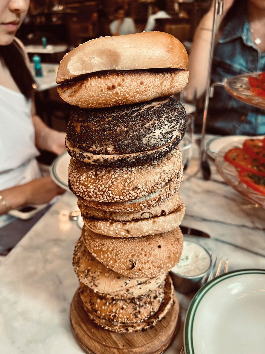 Bagels at Sadelle’s